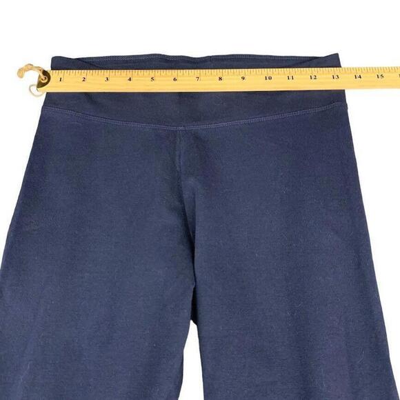 Fila Womens Blue Cotton Pull On Logo Leggings Yoga Activewear Size Small - Picture 5 of 6